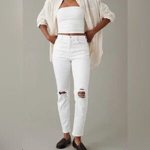 American Eagle Mom Straight‎ Jeans size 0